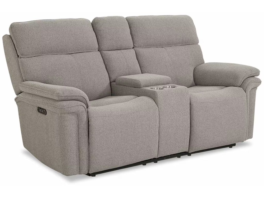 Andre Power Reclining Loveseat with Center Console - image 3