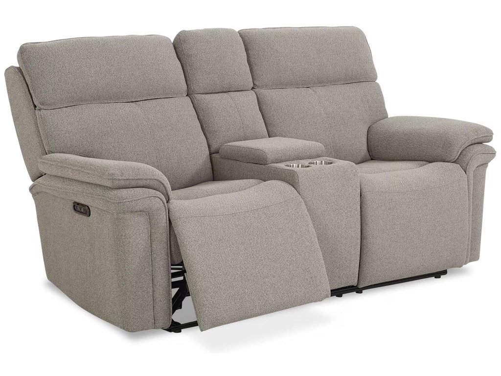 Andre Power Reclining Loveseat with Center Console - image 4