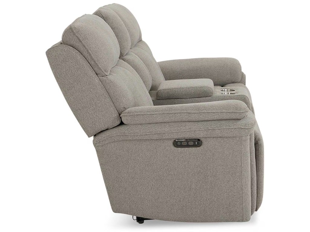 Andre Power Reclining Loveseat with Center Console - image 6
