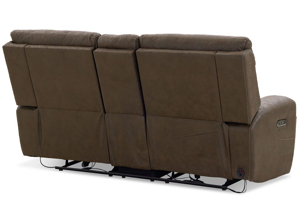 Nathan Power Reclining Loveseat with Center Console - image 7