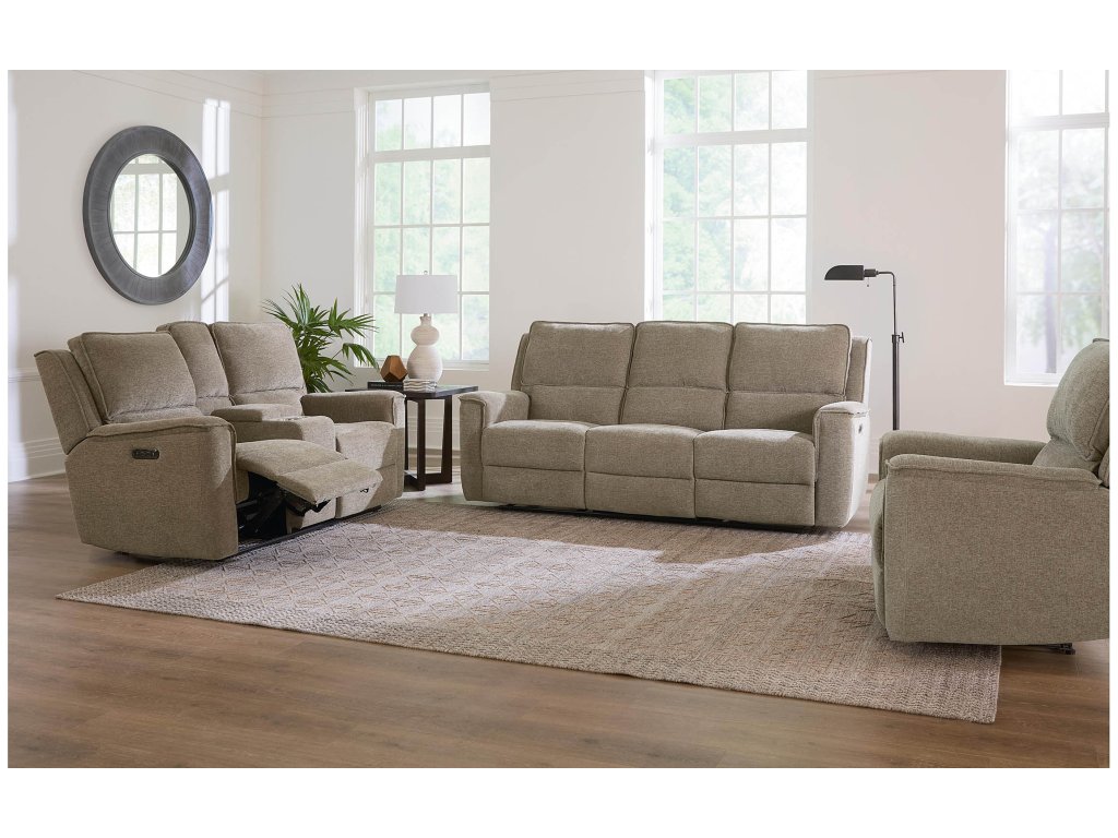 Calvin Power Reclining Loveseat with Center Console - image 2