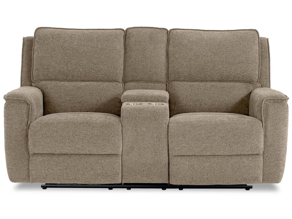Calvin Power Reclining Loveseat with Center Console - main image