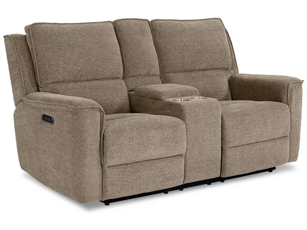 Calvin Power Reclining Loveseat with Center Console - image 3