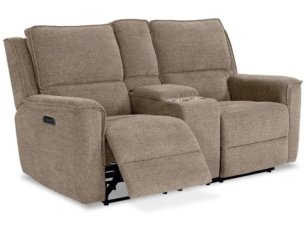 Calvin Power Reclining Loveseat with Center Console - image 4