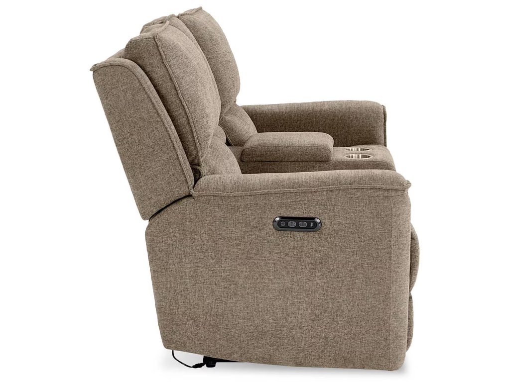 Calvin Power Reclining Loveseat with Center Console - image 6