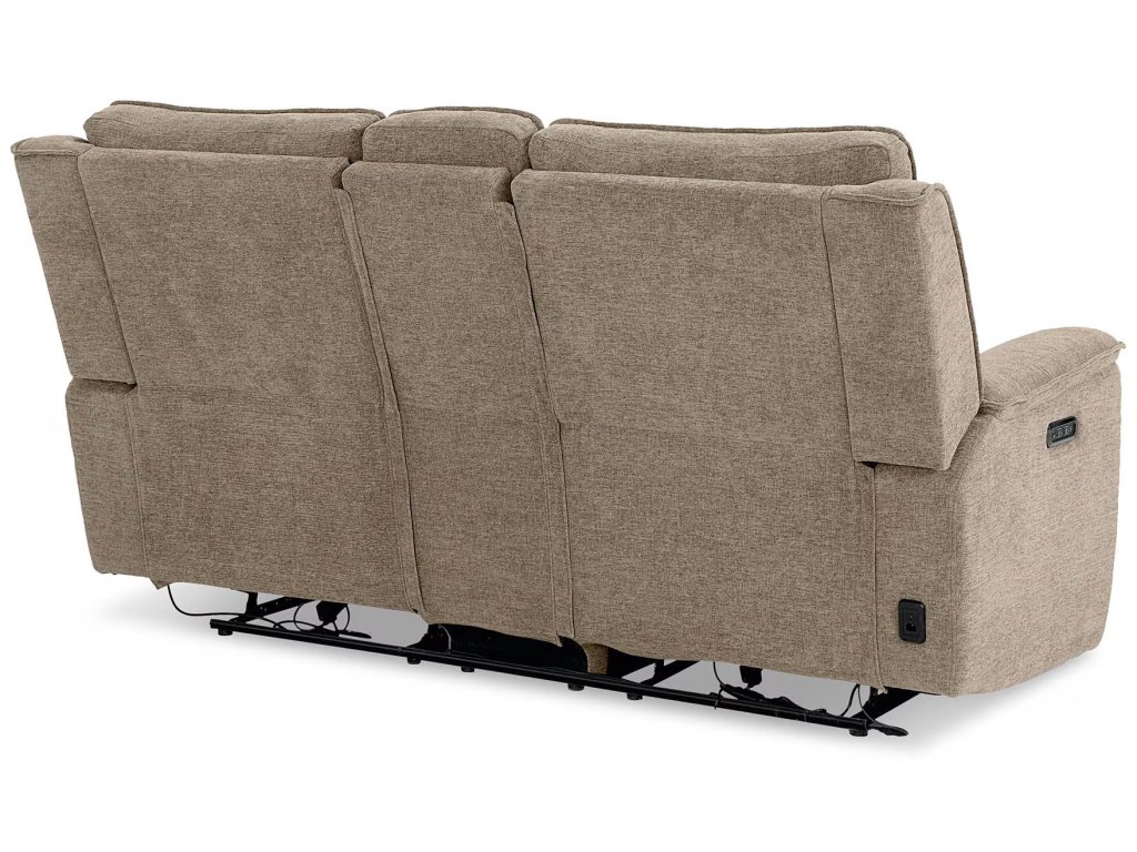 Calvin Power Reclining Loveseat with Center Console - image 7