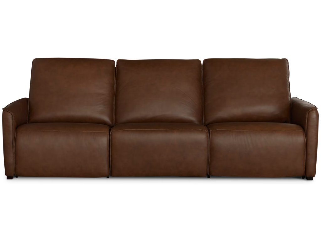 Everett Leather Modular Reclining Sofa - main image