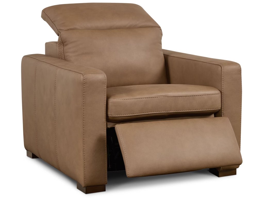 Caswell Leather Zero Gravity Power Wall Recliner - image 5