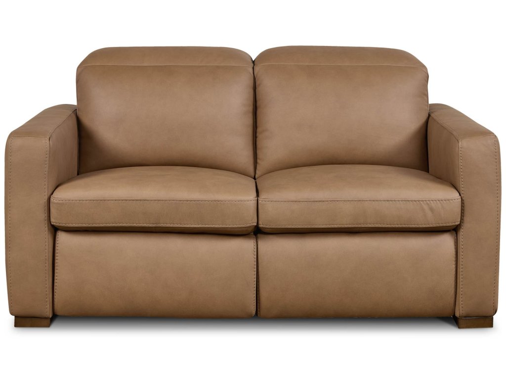 Caswell Leather Power Reclining Loveseat - main image