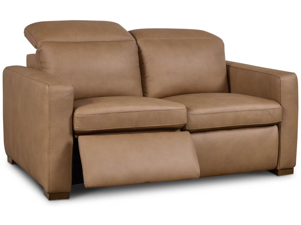 Caswell Leather Power Reclining Loveseat - image 2