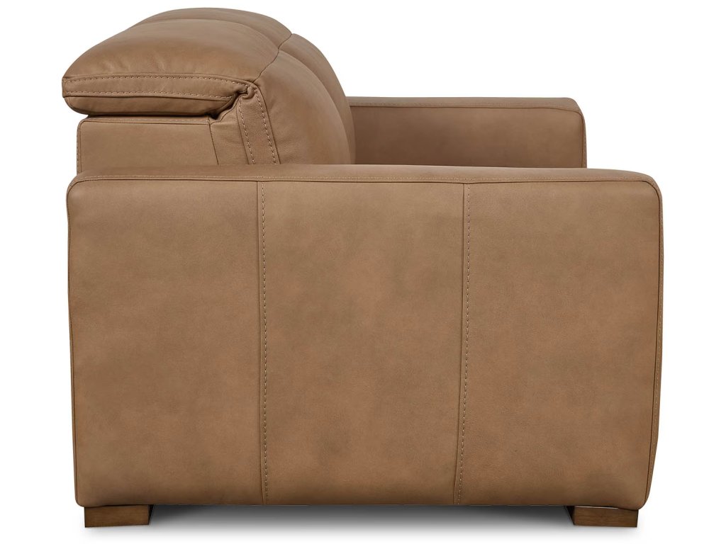 Caswell Leather Power Reclining Loveseat - image 3