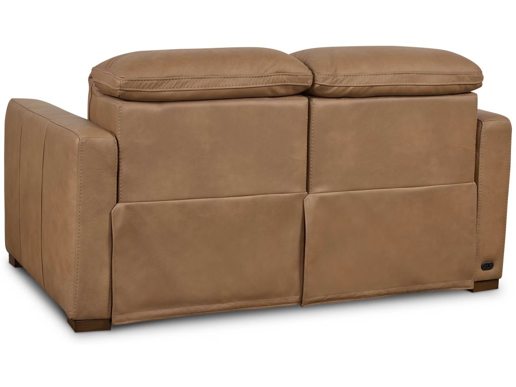 Caswell Leather Power Reclining Loveseat - image 5