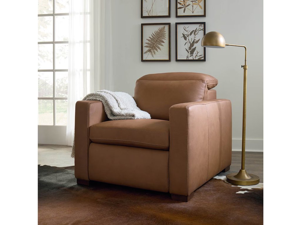 Caswell Leather Zero Gravity Power Wall Recliner - image 1