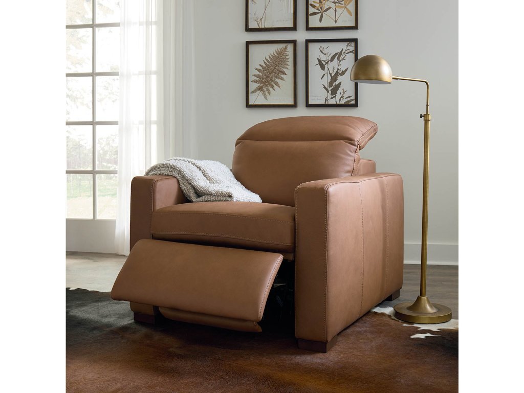 Caswell Leather Zero Gravity Power Wall Recliner - image 2