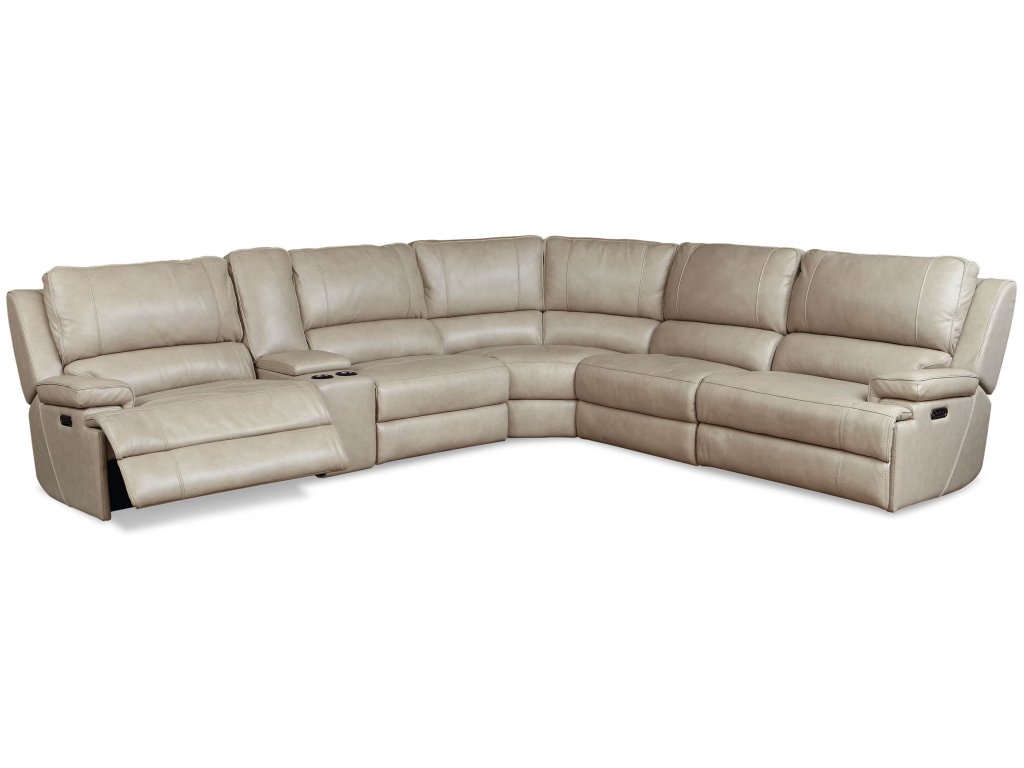 Parsons Leather Power Reclining Sectional - image 3