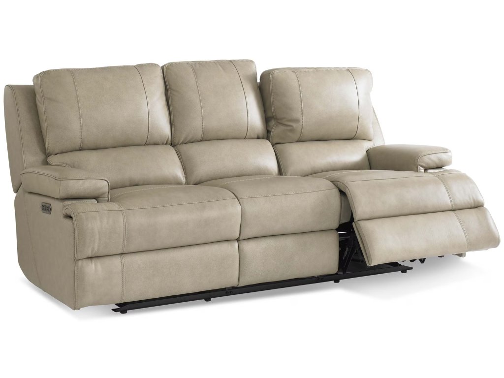 Parsons Leather Power Reclining Sofa - image 4