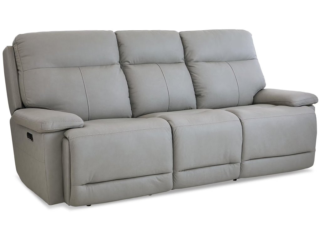 Fletcher Leather Power Reclining Sofa - image 3