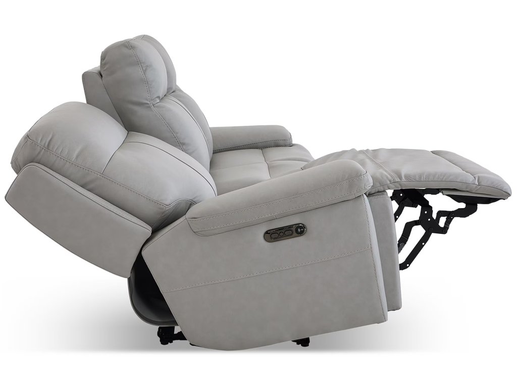 Fletcher Leather Power Reclining Sofa - image 5