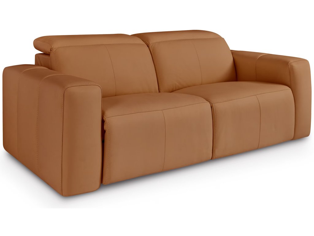 Airy Leather Power Reclining Loveseat - image 1