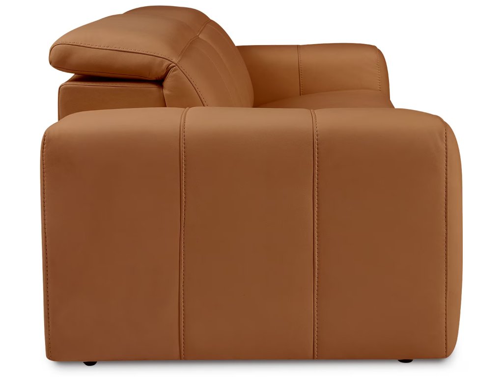 Airy Leather Power Reclining Loveseat - image 5