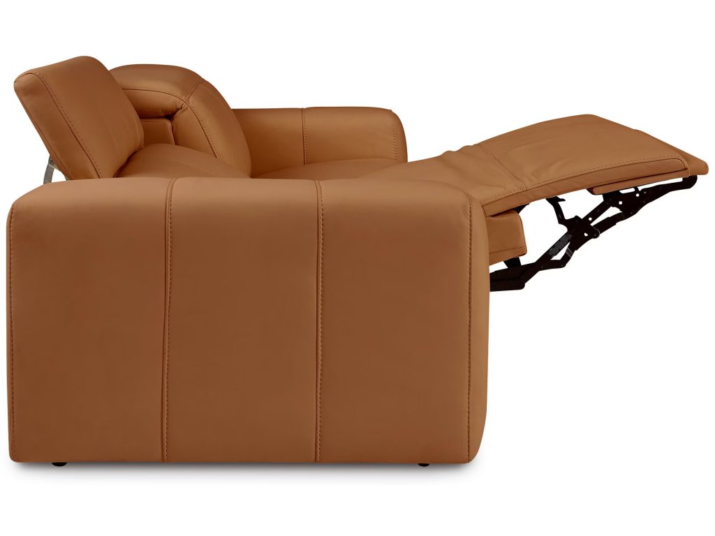 Airy Leather Power Reclining Loveseat - image 3
