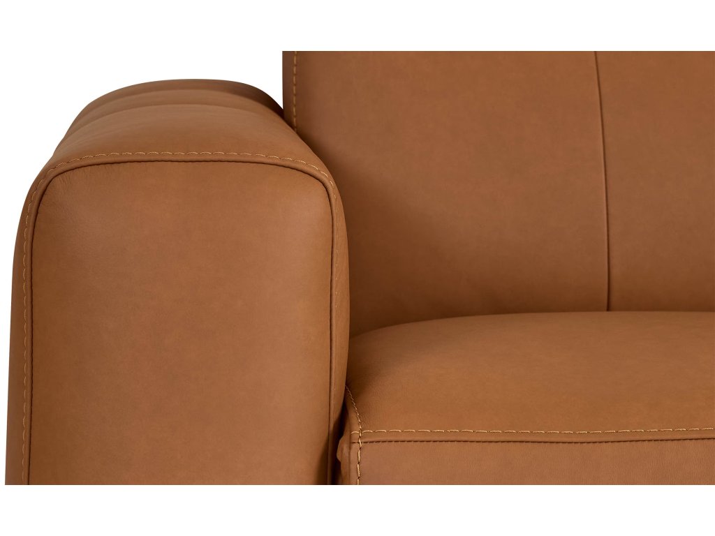 Airy Leather Power Reclining Loveseat - image 4