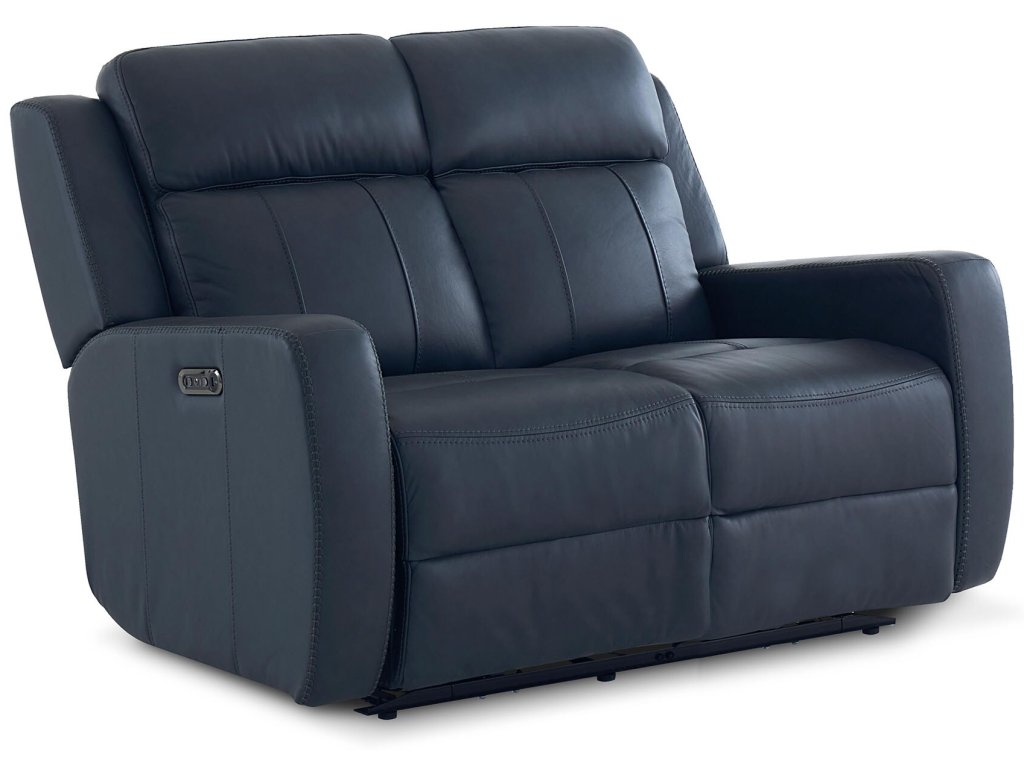 Norwood Leather Power Reclining Loveseat - image 1