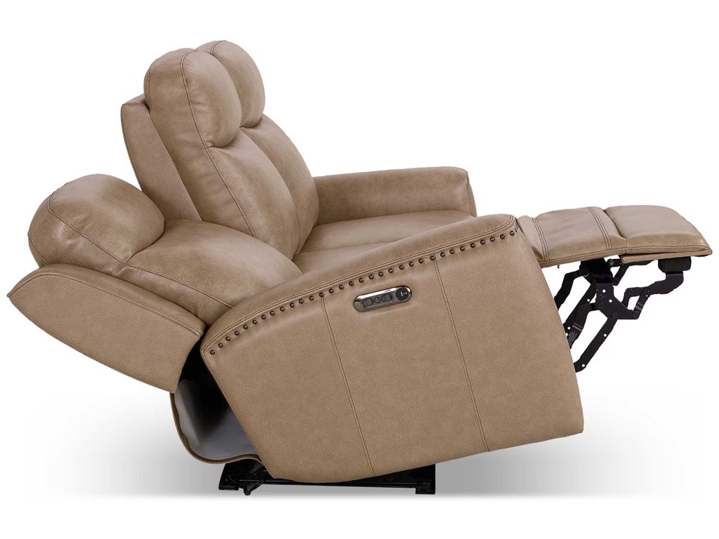 Douglas Leather Power Reclining Sofa - image 5