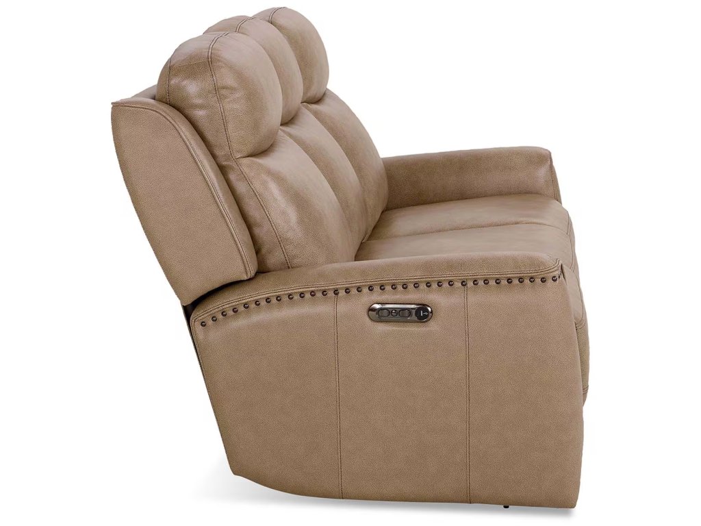 Douglas Leather Power Reclining Sofa - image 6