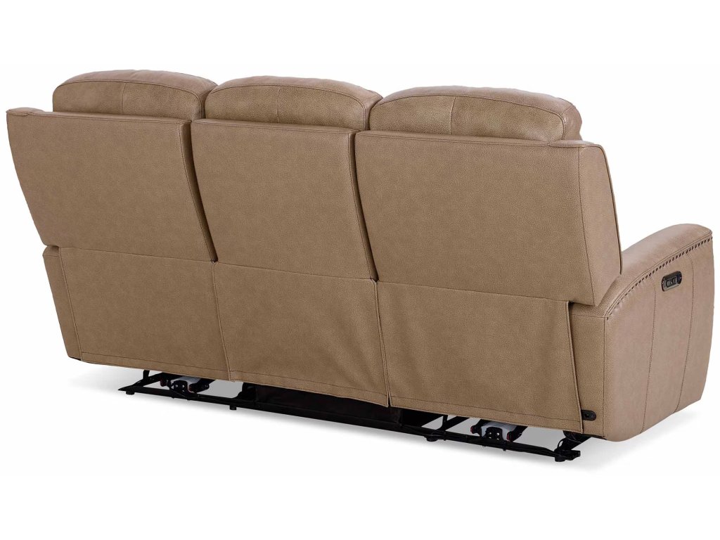 Douglas Leather Power Reclining Sofa - image 7
