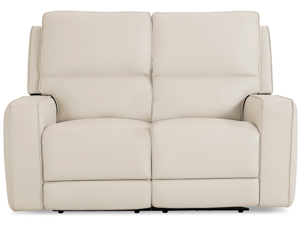 Raymond Leather Power Reclining Loveseat - main image