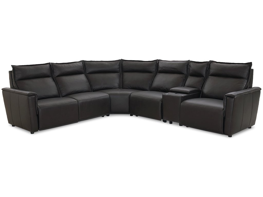 Chauncey Leather Power Reclining Sectional - main image