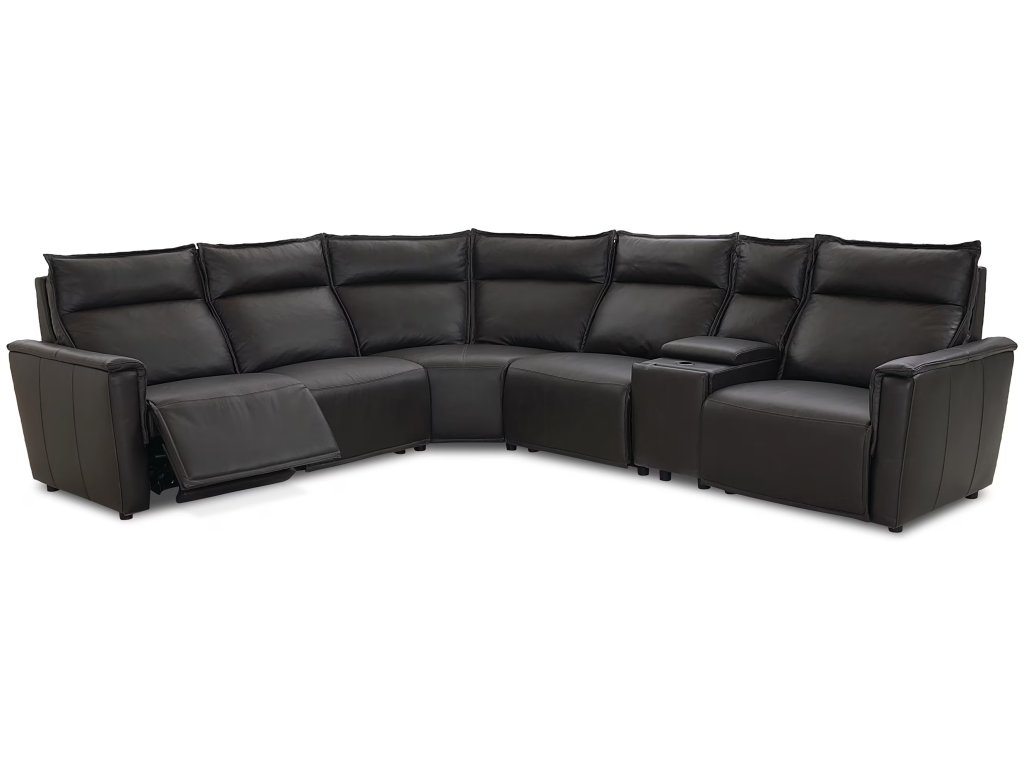 Chauncey Leather Power Reclining Sectional - image 4