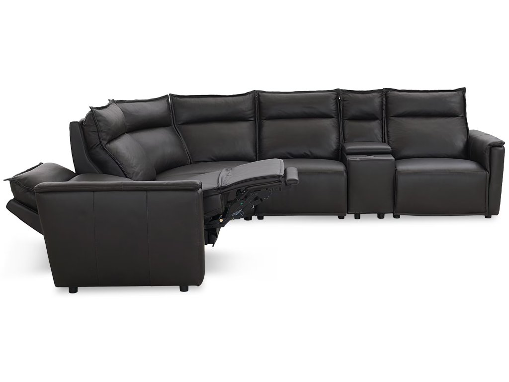 Chauncey Leather Power Reclining Sectional - image 5