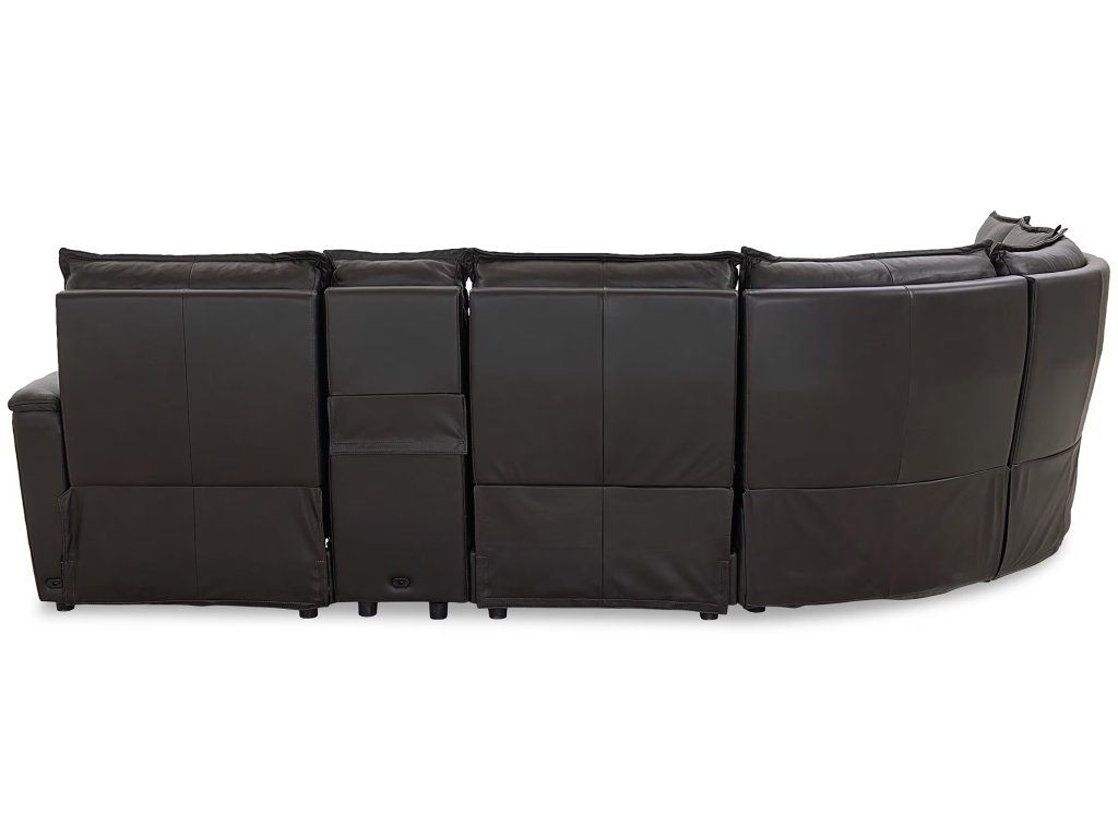 Chauncey Leather Power Reclining Sectional - image 7