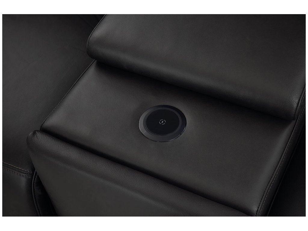 Chauncey Leather Power Reclining Sectional - image 3