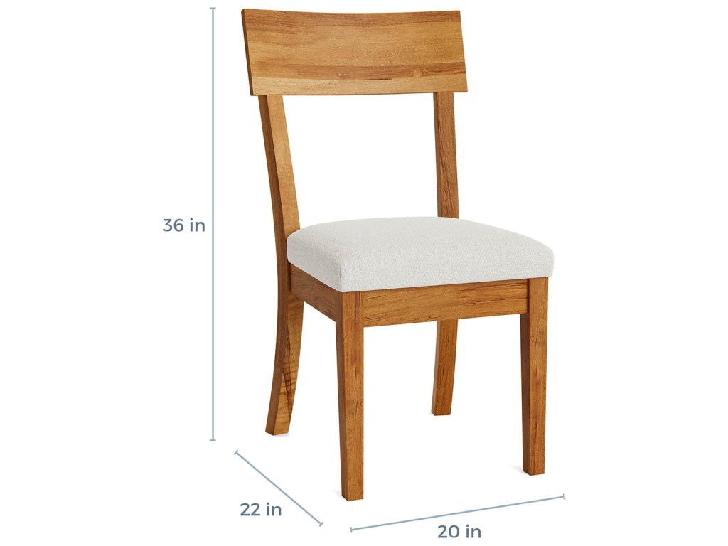 Rollins Dining Chair with Upholstered Seat - image 4