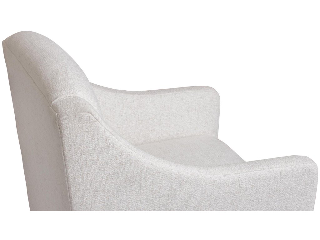Banks Upholstered Dining Armchair with Casters - image 10