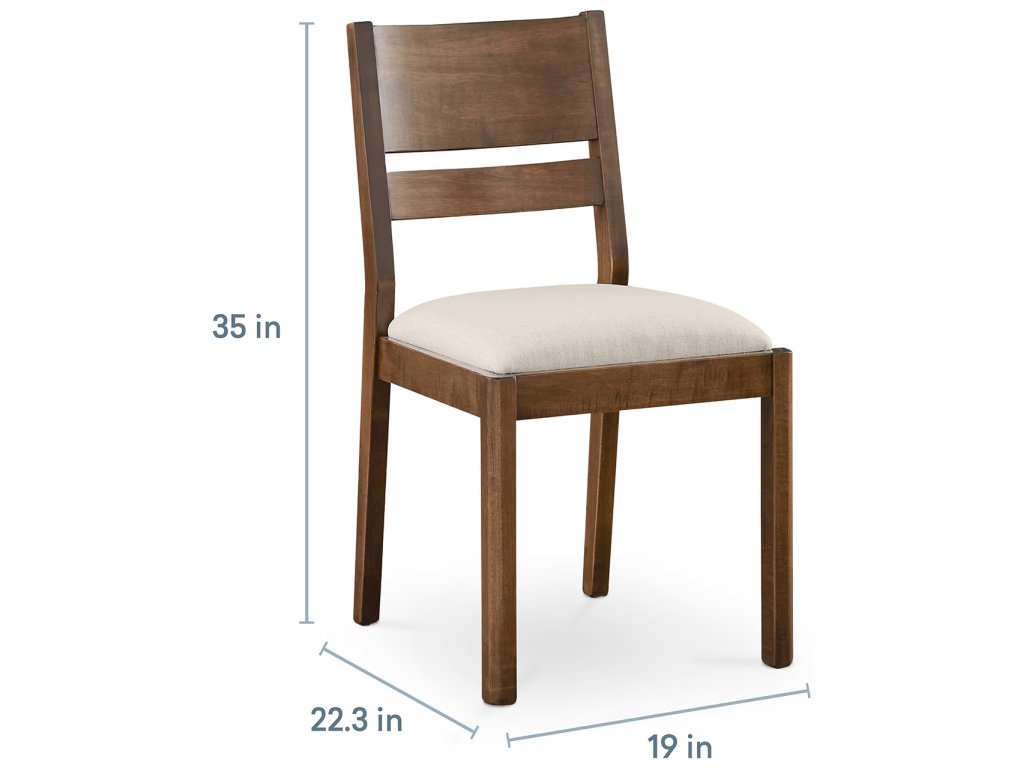 Origins Spence Dining Chair with Upholstered Seat - image 4