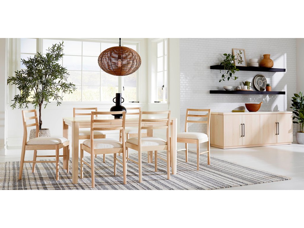 Origins Phelps Dining Chair with Upholstered Seat - image 2