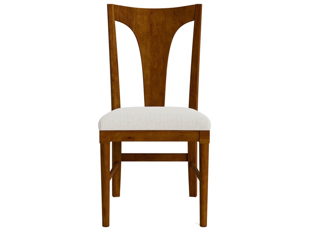 HideAway Gordon Maple Dining Chair with Upholstered Seat - image 1