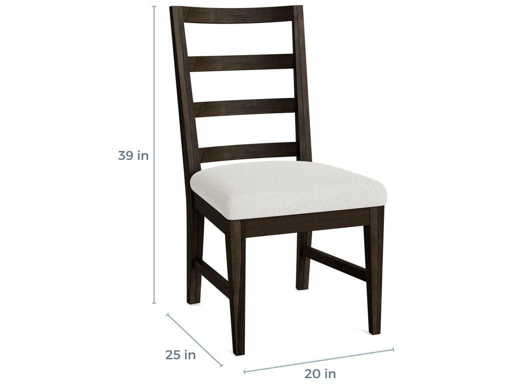 HideAway McKenzie Maple Dining Chair with Upholstered Seat - image 4
