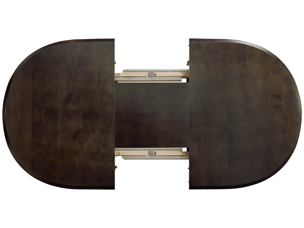 HideAway Solid Maple Oval Dining Table - image 7