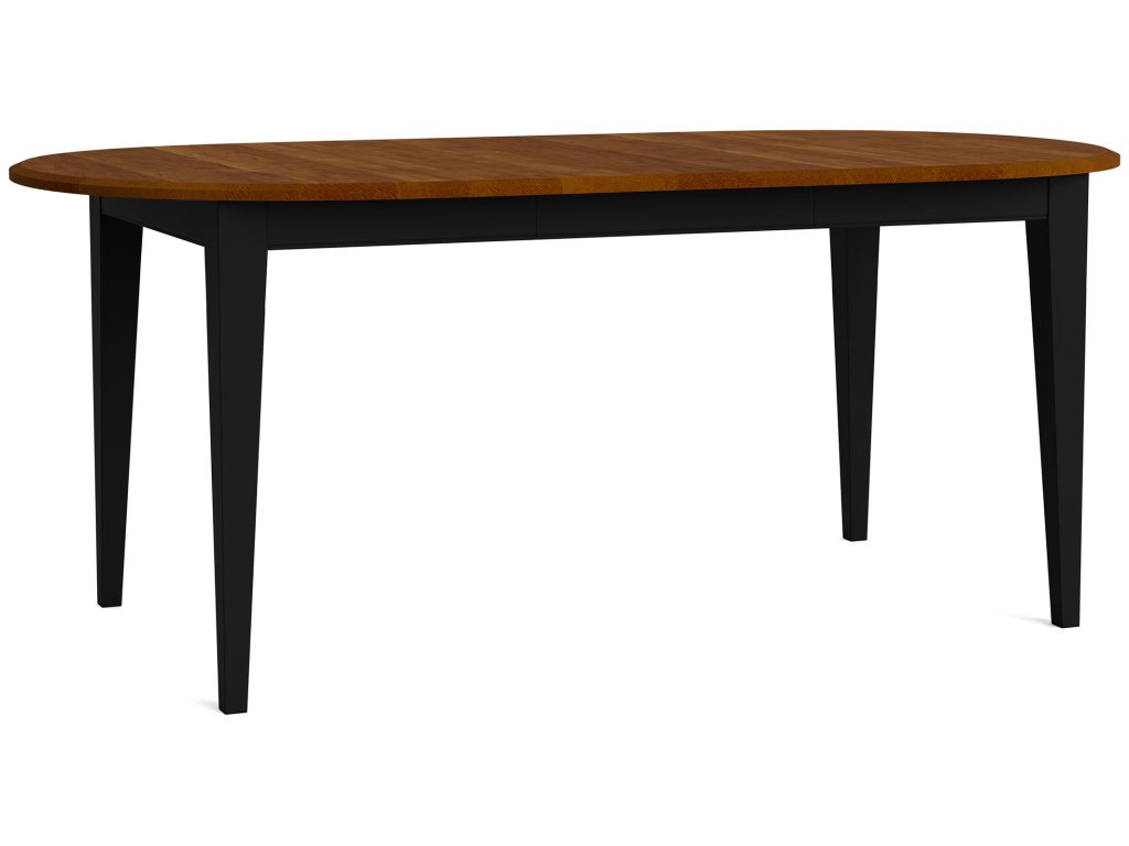 HideAway Solid Maple Oval Extendable Counter Dining Table - image 1