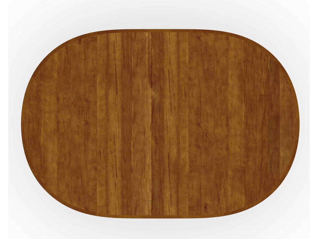 HideAway Solid Maple Oval Extendable Counter Dining Table - image 4