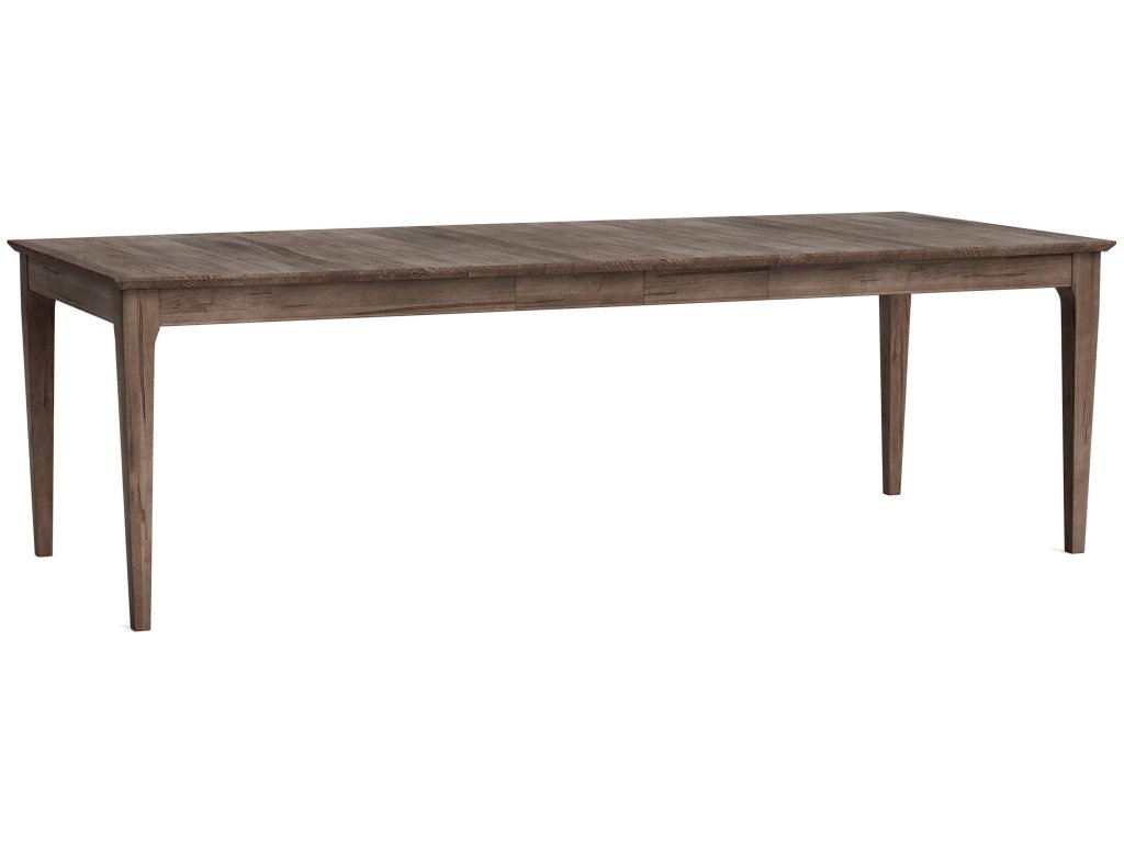 HideAway Solid Maple Boat Shaped Extendable Dining Table - image 1