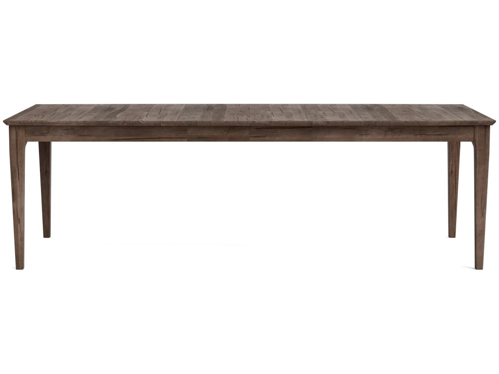 HideAway Solid Maple Boat Shaped Extendable Dining Table - image 2
