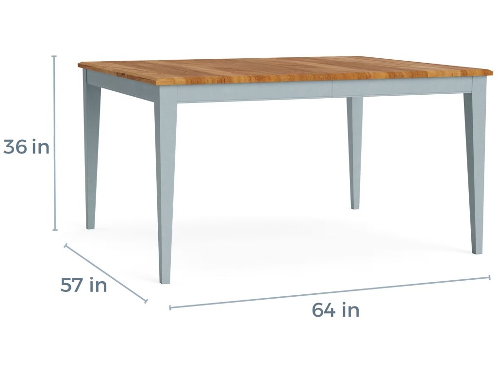 HideAway Solid Maple Gathering Extendable Counter Dining Table - image 3