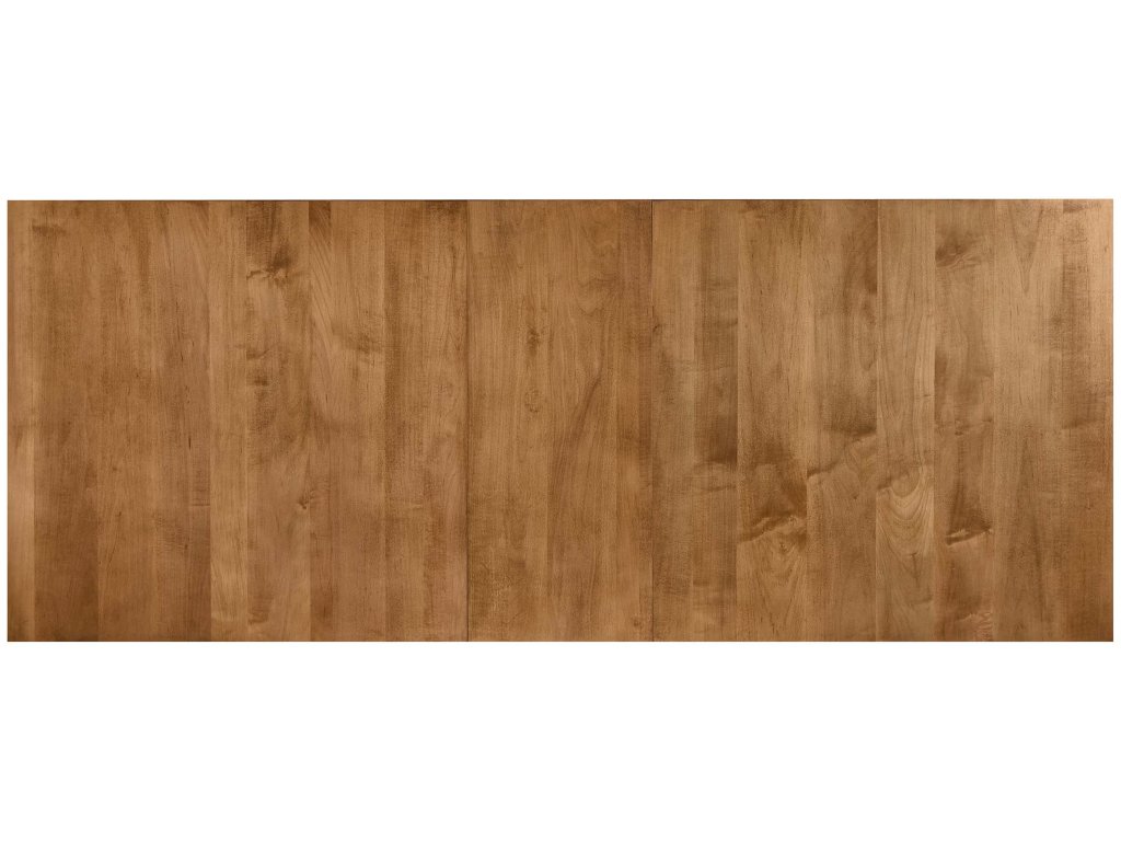HideAway Solid Maple Trestle Extendable Counter Dining Table - image 4
