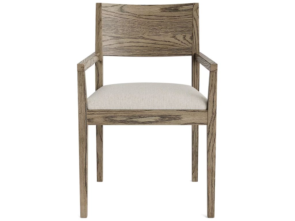 Myers Dining Armchair with Upholstered Seat - image 1